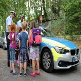 Die Polizei Hagen begrüßt Schulkinder