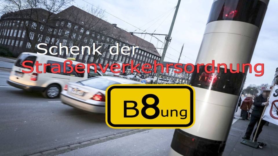 Schenk der Straßenverkehrsordnung B8ung